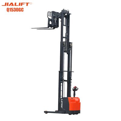 China Walkie Electric Stacker 1500kg  3000mm Lifting Height for sale