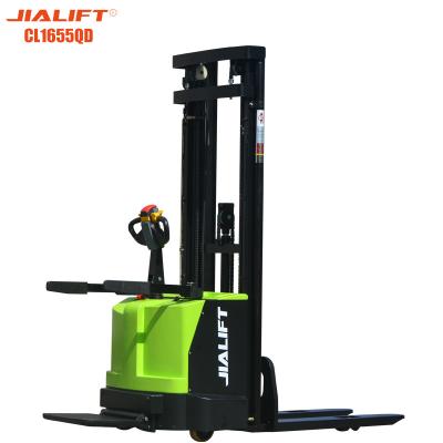 China Industrial Forklift Walkie Stacker Powered 1600kg Lifting Height 5500mm for sale