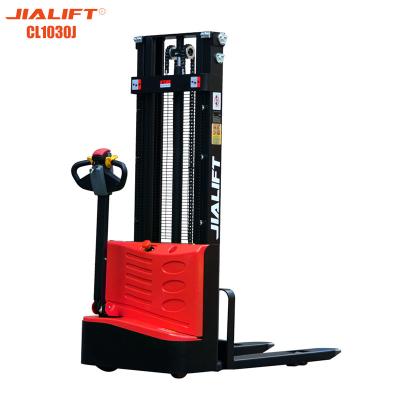 China Electric Stacker Lifter Rated Traction 1000kg  Lifting Height 3000mm for sale