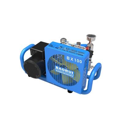 China Lubricated Italy type four stage air compressed mch6 high pressure fire fighting pump scba compressor for sale for sale