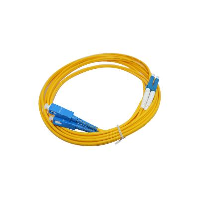 China SC-LC Fiber Patch Tie Simplex High Return Loss Multimode Fiber Patch Tie SC-LC UPC-SM for sale