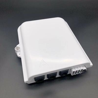 China White Color 1x8 Outdoor Network Distribution Box 1X8 Fiber Optic Fiber Optic Distribution Box for sale