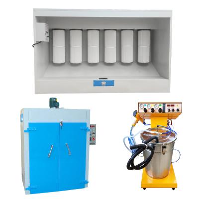 China Hotels Manual Electrostatic Powder Coating Machine System Portable Powder Coating Equipment Package for sale