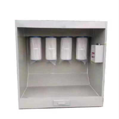 China Hotels Electrostatic Powder Coating Booth for sale