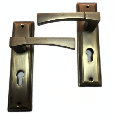 China Factory Made Cheapest Aluminum Door Handle Lockset In High Quality for sale