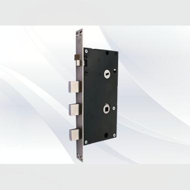 China Security Door Fingerprint / Coded Lock 60mm Backset, Auto Lock, High Quality Electronic Lock Body DST205 for sale