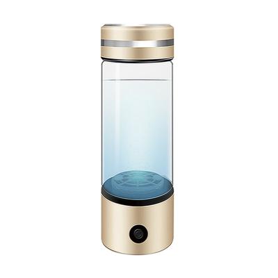 China Outdoor 300ml Nano Flask Portable Alkaline Hydrogen Water Bottle with Electrolysis Healthy Home Appliance Generating Hydrogen Water for sale