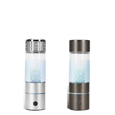 China Hotel Electric Hydrogen Water Generator Ionizer Maker Antioxidant and ORP Hydrogen-Rich Water Bottle for sale