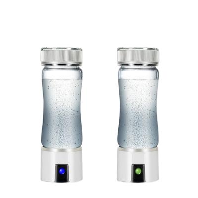 China Hotel Newest Technology Portable 300ml Hydrogen Water Maker Bottle SPE Hydrogen Waterfor Hydrogen Water Generators for sale