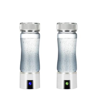 China Hotel Advanced SPE Technology 300ml Portable Hydrogen Rich Water Bottle 1400ppb for Hydrogen Water Generators for sale