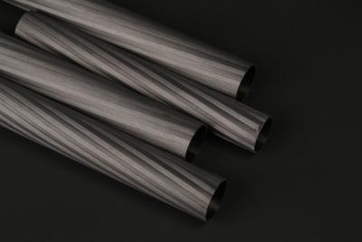 China Matte Finish Round Carbon Fiber Tube 3K Twill Weave Carbon Fiber Extension Pole for sale