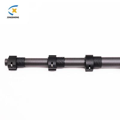 China 18ft 20ft 24ft 30ft Telescoping Carbon Fiber Pole V2 Glued Clamp Telescopic Carbon Tube for sale