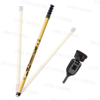 China Carbon Fiber Smoker Detector Pole 20ft/6m Extendable Smoke Alarm Testing Pole for sale