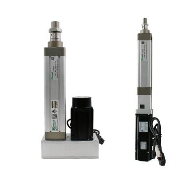 China Hydraulic Servo 250mm/s Electric Telescopic Cylinder Ball Screw And Linear Actuator for sale