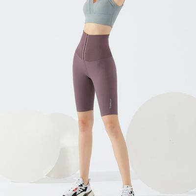 China Spring And Summer Breathable Sports Shorts Women Tight Waist Buttocks Training Yoga Pants Fitness Pants for sale