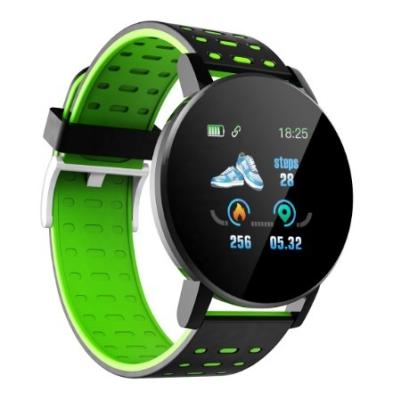 China Touch Screen Factory Price New Round Smartwatch 119plus Smart Band Fitness Tracker Relogio Inteligente Sport Smartband 119 plus Smart Watch for sale