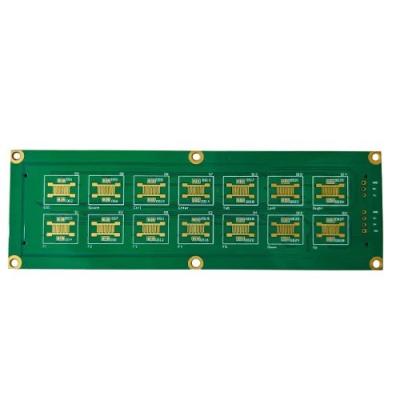 Cina Green Prototype PCB Assembly 2-Layer PCB With Min Solder Mask Bridge Of 0.1mm in vendita