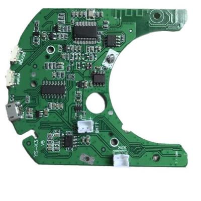 Cina 0.1mm Min Line 1.6mm FR4 Electronic Circuit Board with White Silkscreen and Green Solder Mask One-stop service in vendita