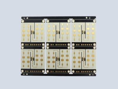 China 4-layer Rogers Electronic Communication PCB with 1oz Copper Thickness and 0.2 Minimum Hole for sale