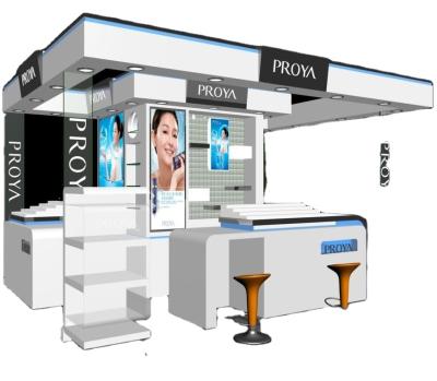 China Modern Cosmetics Kiosk Manufacturer Customized Makeup Retail Kiosk For Sale for sale