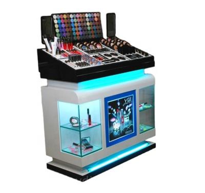 China Modern Makeup Cabinet Cosmetics Display Counter For Sale Custom Cosmetic Showcase for sale