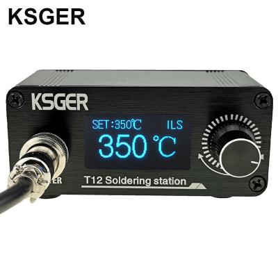 China Repair Tools KSGER STM32 V3.1S T12 Mini T12 Iron Station Tips OLED DIY 907 Handle Tool Aluminum Alloy Case Fast Heating for sale