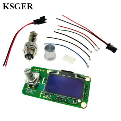 China Repair Tools KSGER DIY OLED Electric Iron Auto-sleep Tips Fast Heating STM32 V2.1S T12 Heater Station Controller for sale