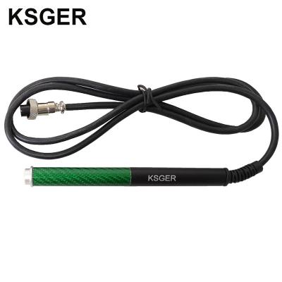 China Repair Tools KSGER T12 Soldering Iron DIY Pen For STM32 OLED Soldering Iron Station Silicone Wire Soldering T12 Aluminum Alloy FX9501 Handle for sale