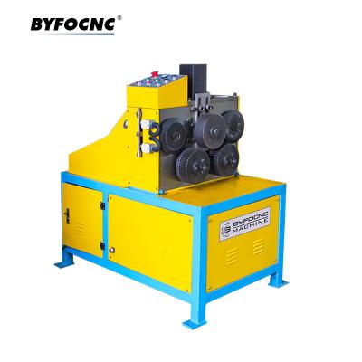 China BYFO electric drain angle iron sheet edge roll maanshan bending machine for sale in low price for sale