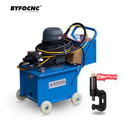 China Building Material Stores HVAC Ventilation Portable Rivet Equipment Hydraulic Punch Riveting Machine for sale