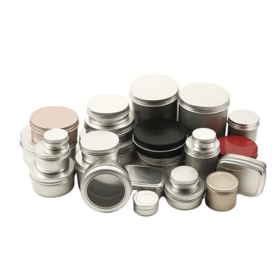 China China Factory Recyclable 10g 20g 30g 40g 50g 250g Custom Round Metal Soap Metal Tin Cans for sale