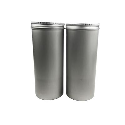 China Cosmetic Stock Quantity Customized Color Screw Aluminum Jar For Lip Balm, Tin Jar 350ml 500ml 750ml 1000ml 12oz 16oz 25oz 32oz for sale