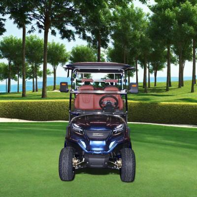 China Standing Postion of Tail Caddie Equipped Electric Golf Cart 72v7kw Ac System Mini Carts for sale