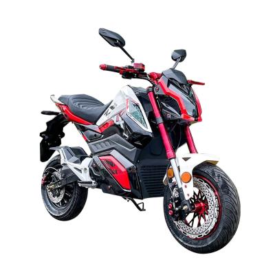 China 12inch Fat Tire Electric City Motorcycle with Double Disc Brakes and 3.00-10 Tires for sale