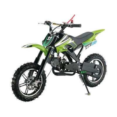 China Brush Motor 49cc 2 Stroke Dirtbike Sport Motorcycles Power Bike Road Mini Moto de Gasolina for sale