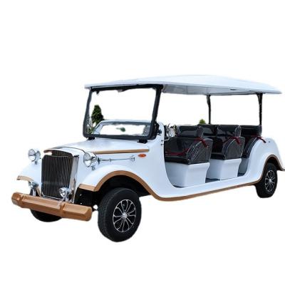 China Electric 5 Seats Golf Cart Eec Utvs Electric Off Road Vintage Car Wheelbase 3500mm Driving Mileage ≥90km for sale