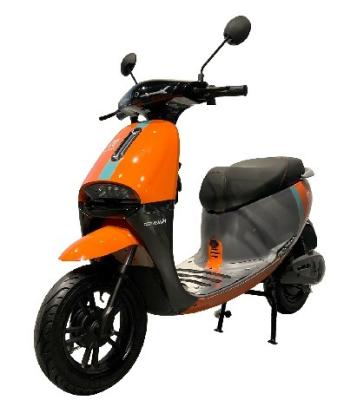 China 60v20Ah Battery Front and Rear Drum Brakes Electric Moped Motorcycle for Adult for sale