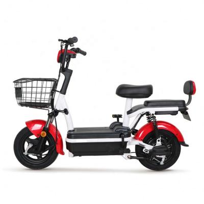 China 48v Fast Electric Scooter With Pedal Step Through 20ah Lead-Acid Battery Electric Bicycle for sale