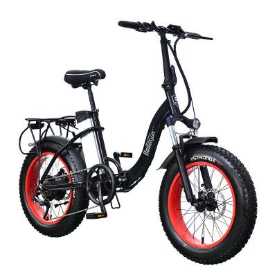 China 21 Speed Gears Carbon Mountain Bike 20-Inch Lithium Electric Off-Road Folding Bicycle for sale