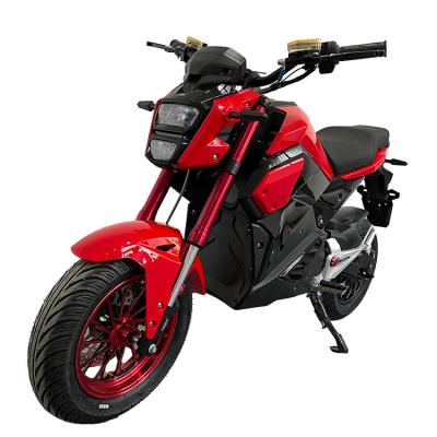 China Front 120/70-12 Rear 130/70-12 Tire Size Electric Moped for Adults Electric Motorbike for sale