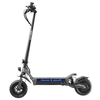 China Max Speed 30MPH 48V 1200W Foldable Electric Scooter with Smart APP and NFC Throttle for sale