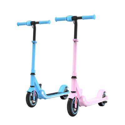 China EU Warehouse Children's Scooter Foldable 150W Kids Scooter Steel Plastic Monopattino for sale