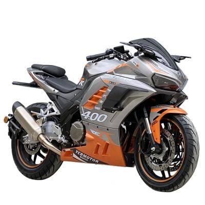 China Off-road motorfietsen Hy Waterkoeling 400cc Racing Dubbelcilinder Elektrische motorfiets Te koop