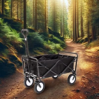 China Adjustable Rolling Cart Customized Size Heavy Duty Collapsible Portable Outdoor Wagon for sale