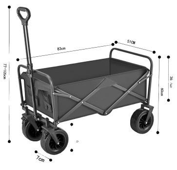 China Customized Size Heavy Duty Mover Trolley Foldable Shopping Cart for Outdoor Activities for sale