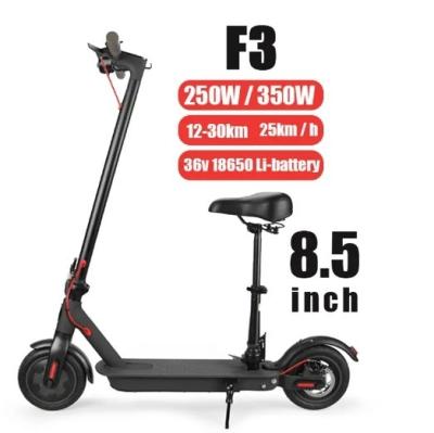 China 10-Zoll-Reifen Elektrische Selbstbalancementscooter mit wiederaufladbarer Batterie und LED-Leuchten zu verkaufen