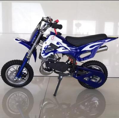 China Pull Start Mini Moto Cross de 49 cc con aire refrigerado y peso neto de 21 kg en venta