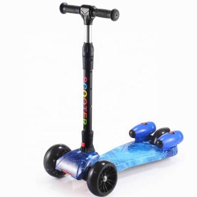 China Luz incluida Scooter plegable eléctrico para niños Kick Scooter de pies de niño personalizado en venta