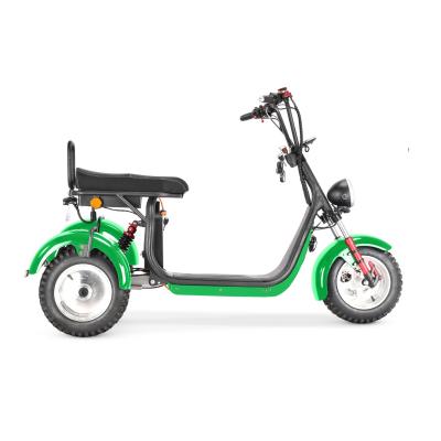 China Voor- en achterschokophanging 2000W Motor 60V Elektrische scooter met schijfrem Te koop