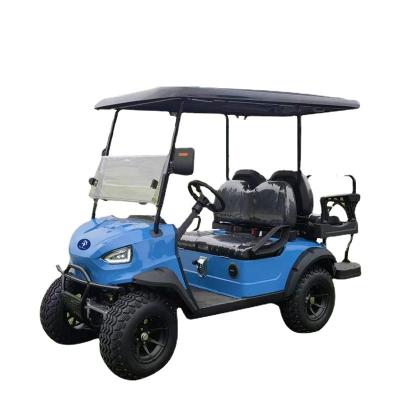 China GCC Electric Bus Rushed Electric Petrol Golf Cart with AC Controller Curb Weight 400-500kg for sale